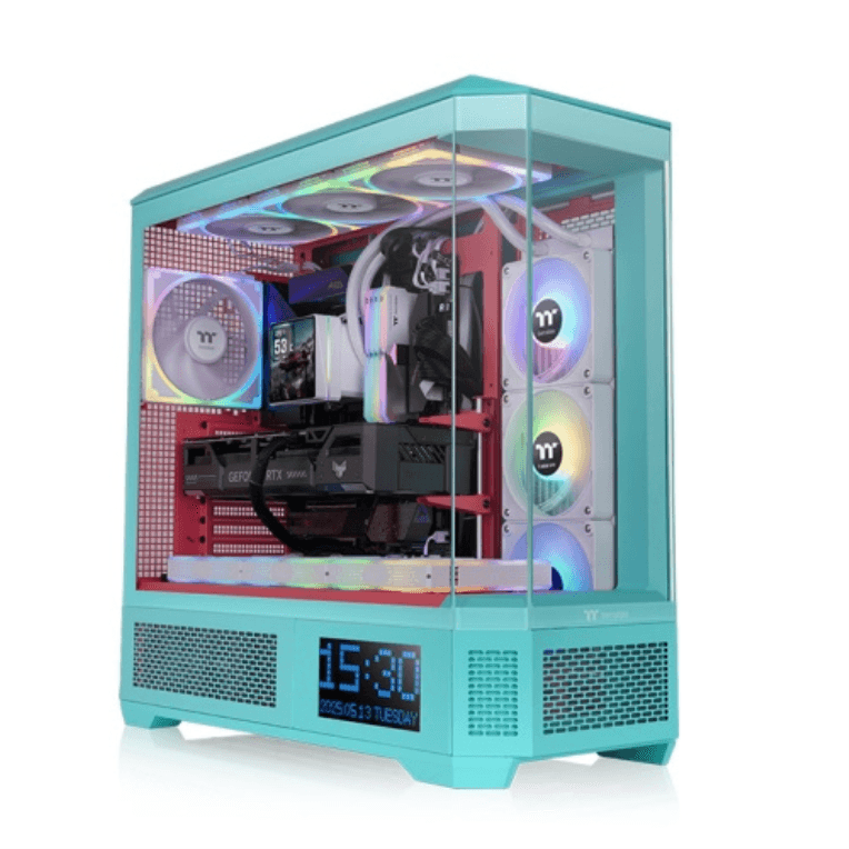 Thermaltake CA-11H-00FLWN-00 carcasa de ordenador Full Tower Color menta