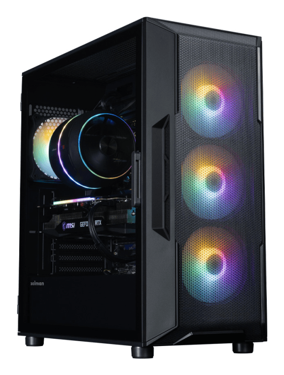 Zalman I3 NEO V2 BLACK carcasa de ordenador Midi Tower Negro