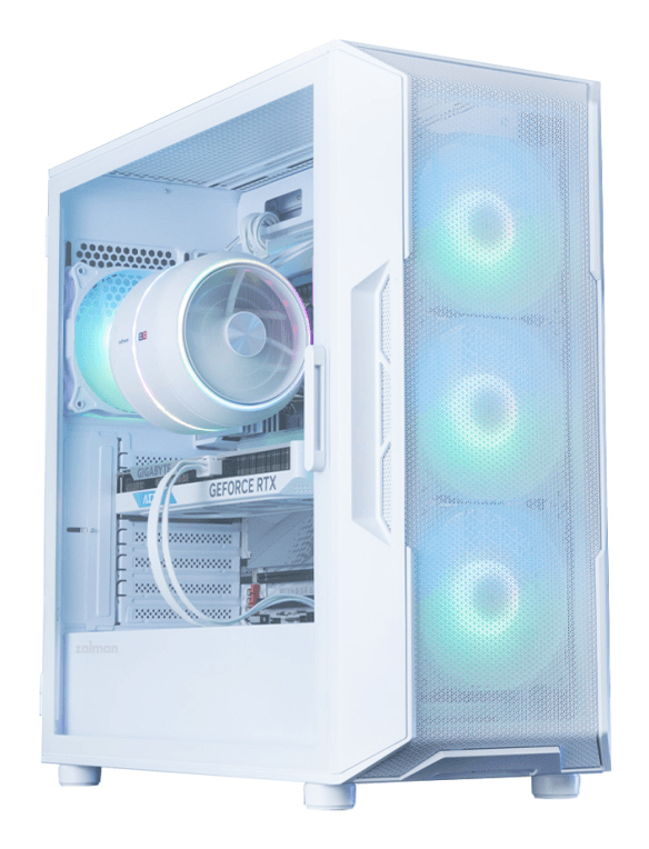 Zalman i3 NEO ARGB V2 WHITE Midi Tower Blanco