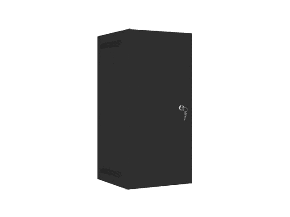 Lanberg WF10-2312-00B armario rack 12U Bastidor de pared Negro