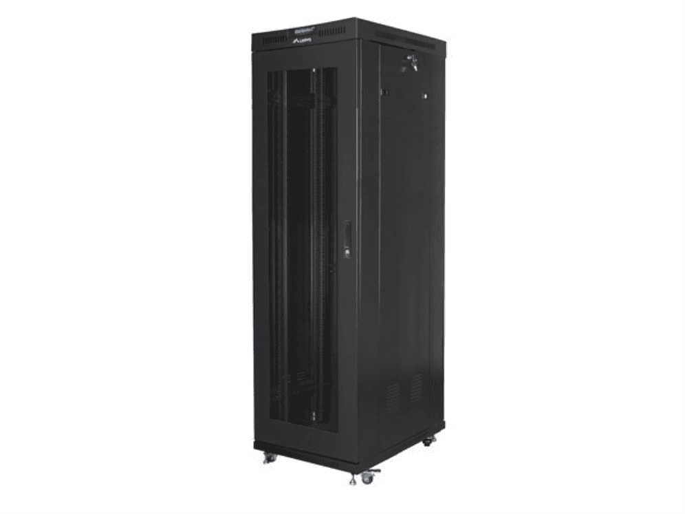 Lanberg FF01-6042-23BL armario rack 42U Rack o bastidor independiente Negro