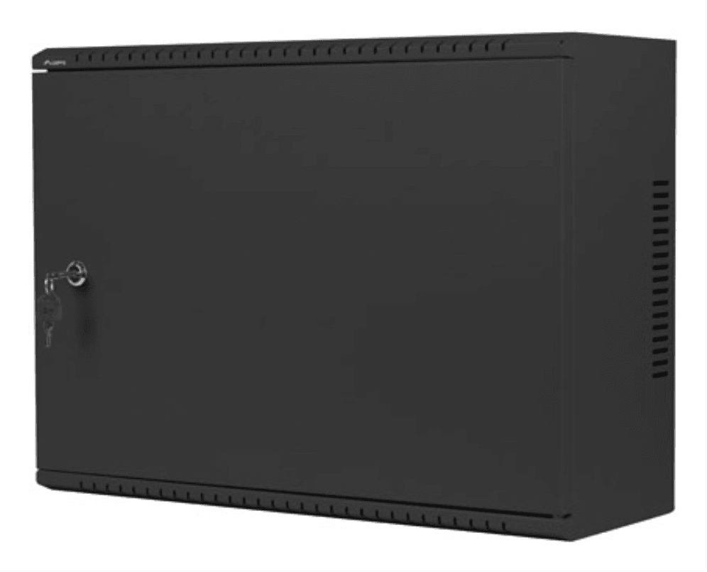 Lanberg WAF1-5203-04-00B armario rack 4U Bastidor de pared Negro