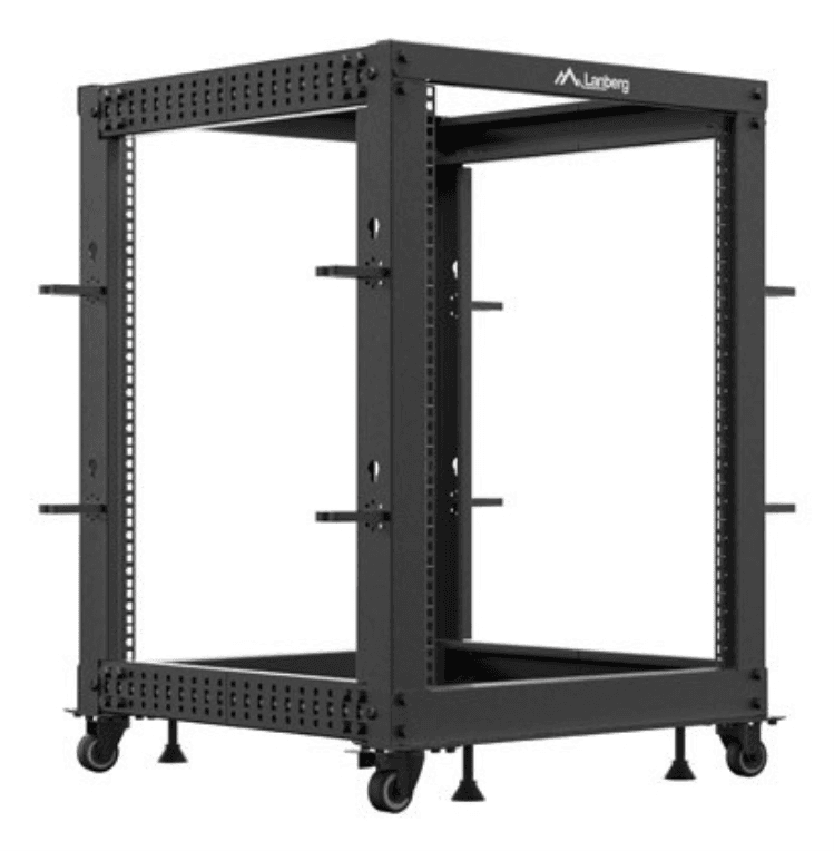 Lanberg OR01-6115-B armario rack 15U Rack o bastidor independiente Negro