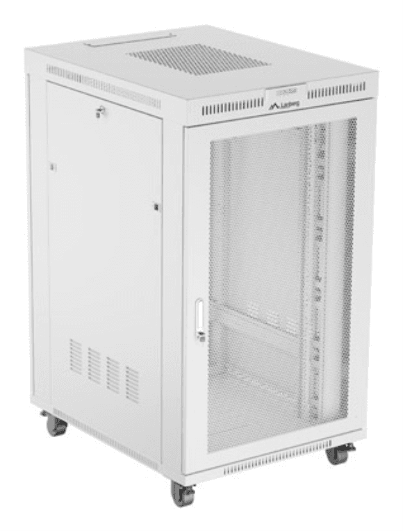 Lanberg FF01-8027-23SL armario rack 27U Rack o bastidor independiente Gris