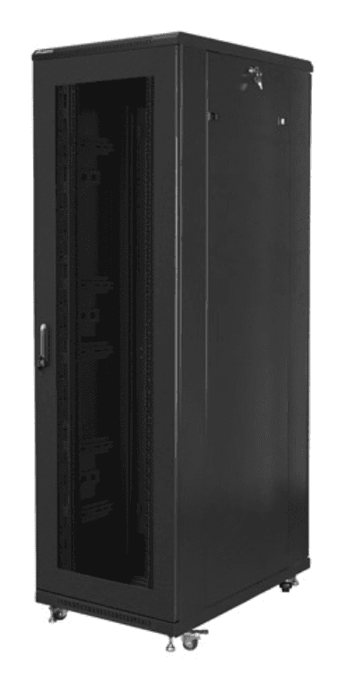 Lanberg FF01-8042-23B armario rack 42U Rack o bastidor independiente Negro