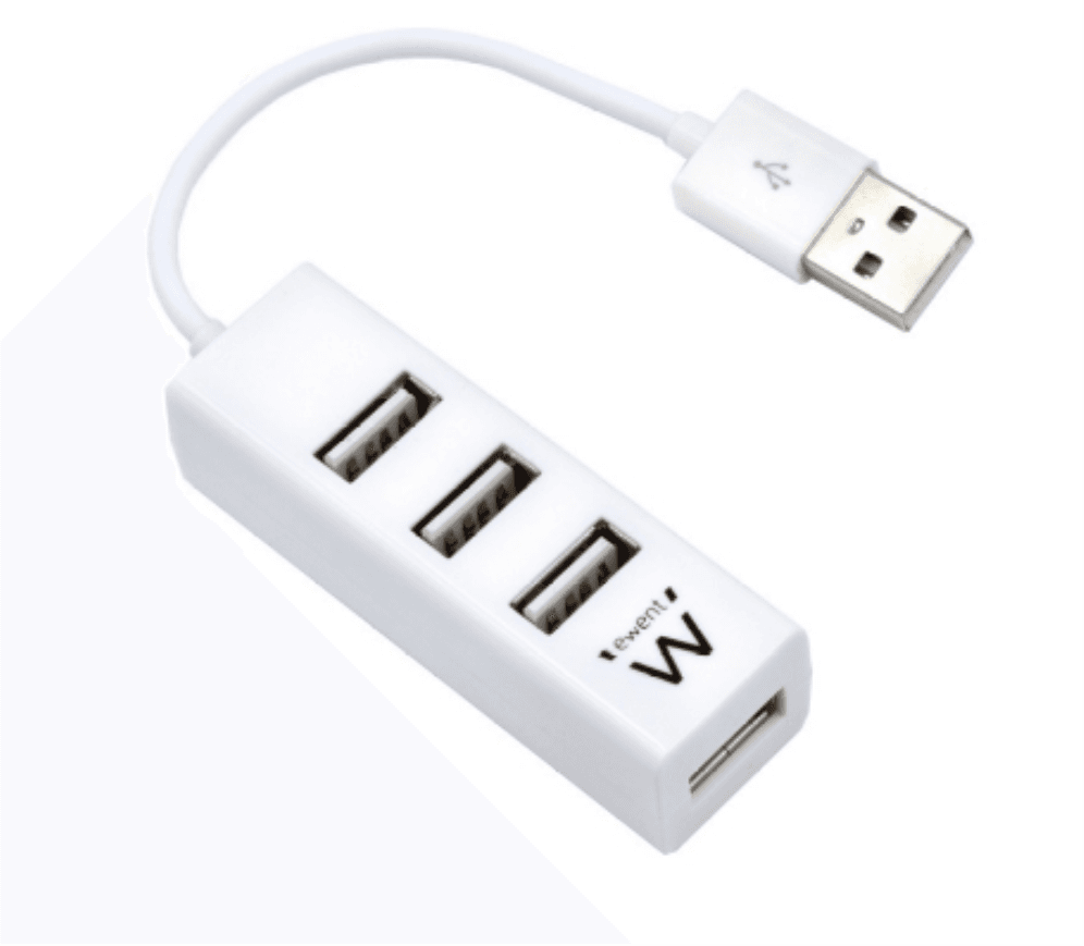 Ewent EW1122 hub de interfaz USB 2.0 Blanco