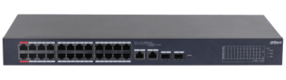 Dahua Technology DH-CS4226-24ET-240 switch Gestionado L2 Gigabit Ethernet (10/100/1000) Energía sobre Ethernet (PoE) Negro