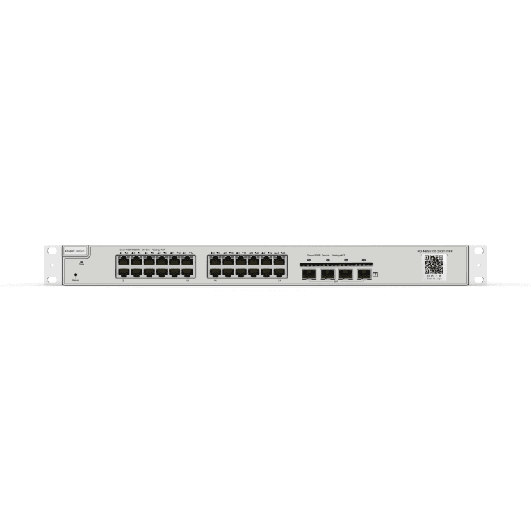 Ruijie Networks RG-NBS5100-24GT4SFP switch Gestionado L3 Gigabit Ethernet (10/100/1000) Negro