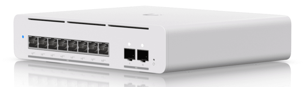 Ubiquiti UniFi Pro XG 8 PoE Gestionado L2/L3 10G Ethernet (100/1000/10000) Energía sobre Ethernet (PoE) Gris