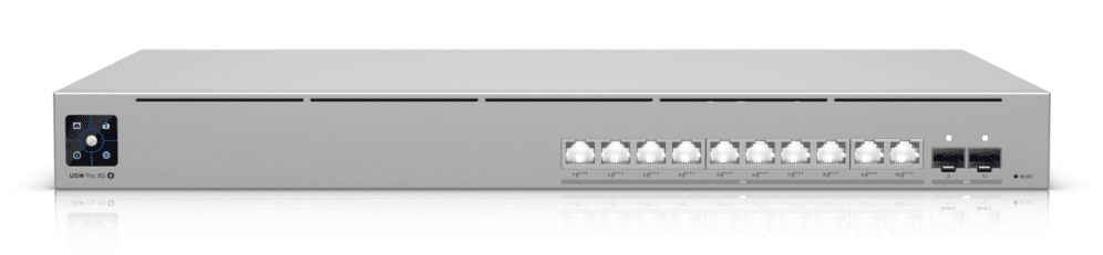 Ubiquiti UniFi Pro XG 10 PoE Gestionado L2/L3 10G Ethernet (100/1000/10000) Energía sobre Ethernet (PoE) 1U Gris