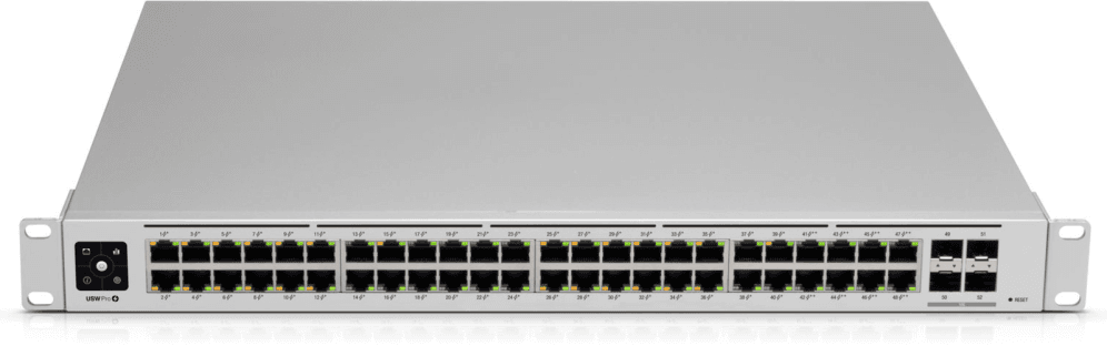 Ubiquiti UniFi USW-PRO-48 switch Gestionado L2/L3 Gigabit Ethernet (10/100/1000) 1U Plata