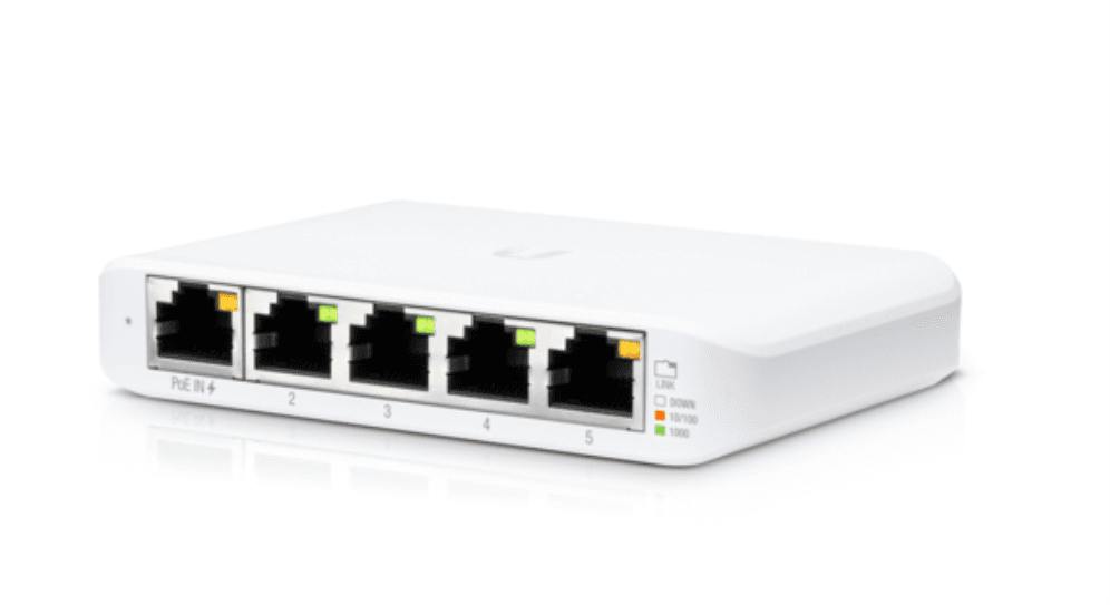 Ubiquiti UniFi Switch Flex Mini (5-pack) Gestionado Gigabit Ethernet (10/100/1000) Energía sobre Ethernet (PoE) Blanco
