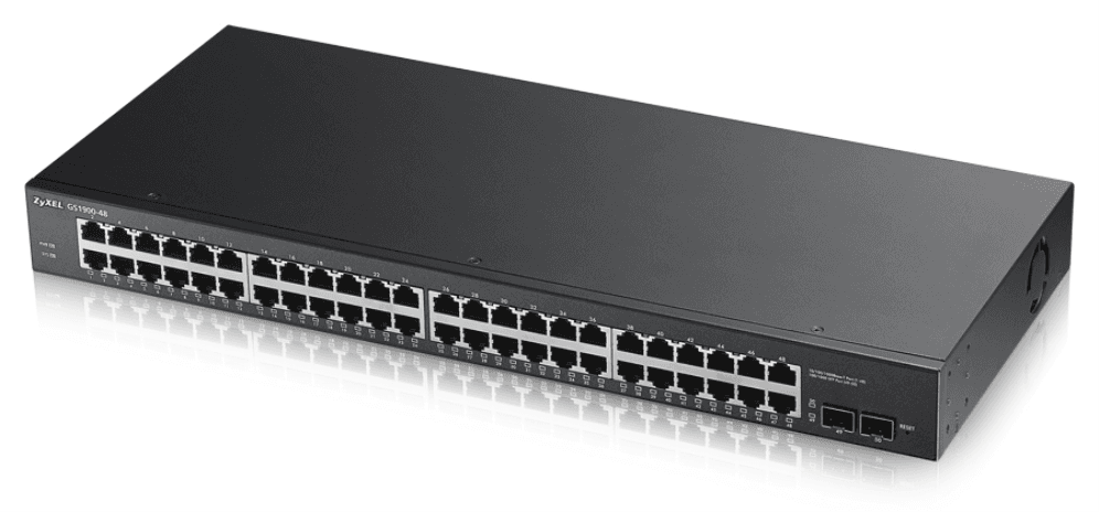 Zyxel GS1900-48-EU0102F switch L2 Gigabit Ethernet (10/100/1000) Negro