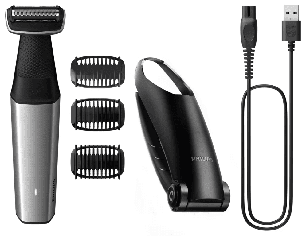 Philips BODYGROOM Series 5000 BG5021/15 Recortador corporal e íntimo impermeable