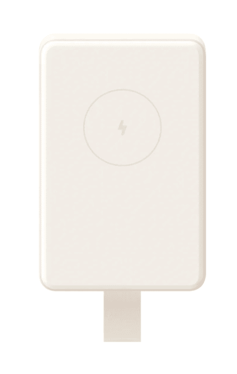 Xiaomi Magnetic Power Bank 6000mAh Ión de litio Cargador inalámbrico Bronceado