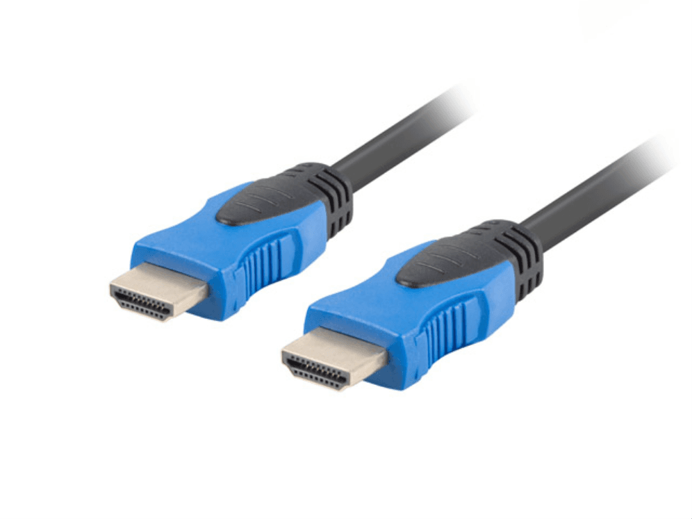 Lanberg CA-HDMI-20CU-0045-BK cable HDMI 4,5 m HDMI tipo A (Estándar) Negro, Azul