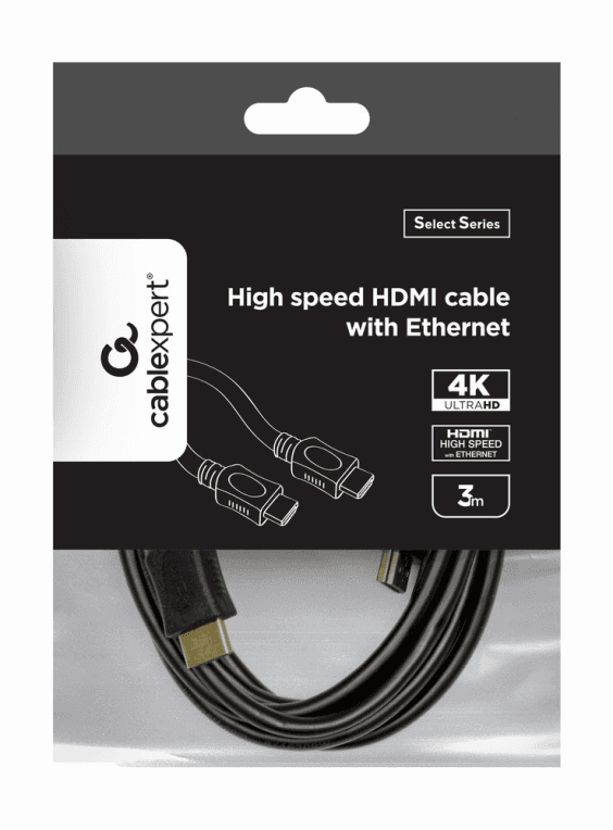 Gembird CC-HDMI4L-10 cable HDMI 3 m HDMI tipo A (Estándar) Negro, Naranja