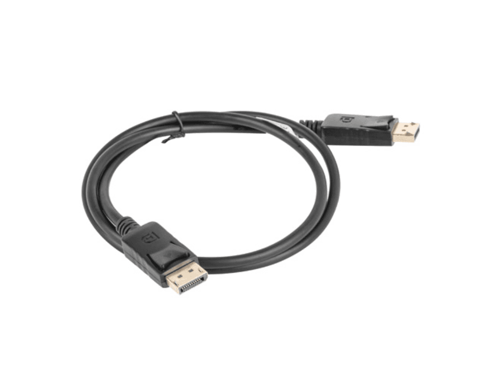 Lanberg CA-DPDP-10CC-0010-BK cable DisplayPort 1 m Negro