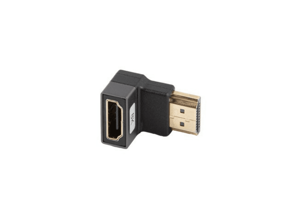 Lanberg AD-HDMI-07 adaptador de cable de vídeo HDMI tipo A (Estándar) Negro, Plata
