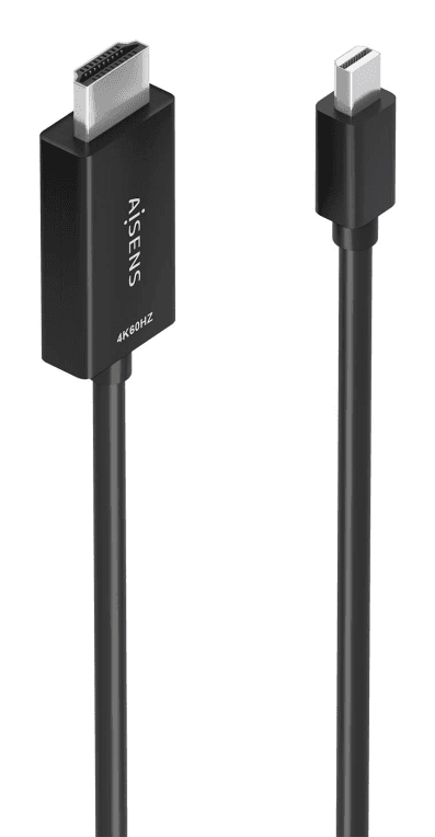 AISENS A125-0887 adaptador de cable de vídeo 1,5 m Mini DisplayPort HDMI tipo A (Estándar)