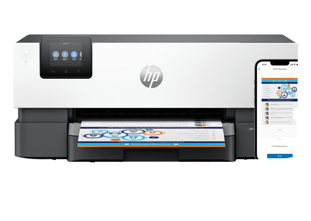 HP OfficeJet Pro 9110b Printer Inyección de tinta térmica A4 4800 x 1200 DPI 22 ppm Wifi