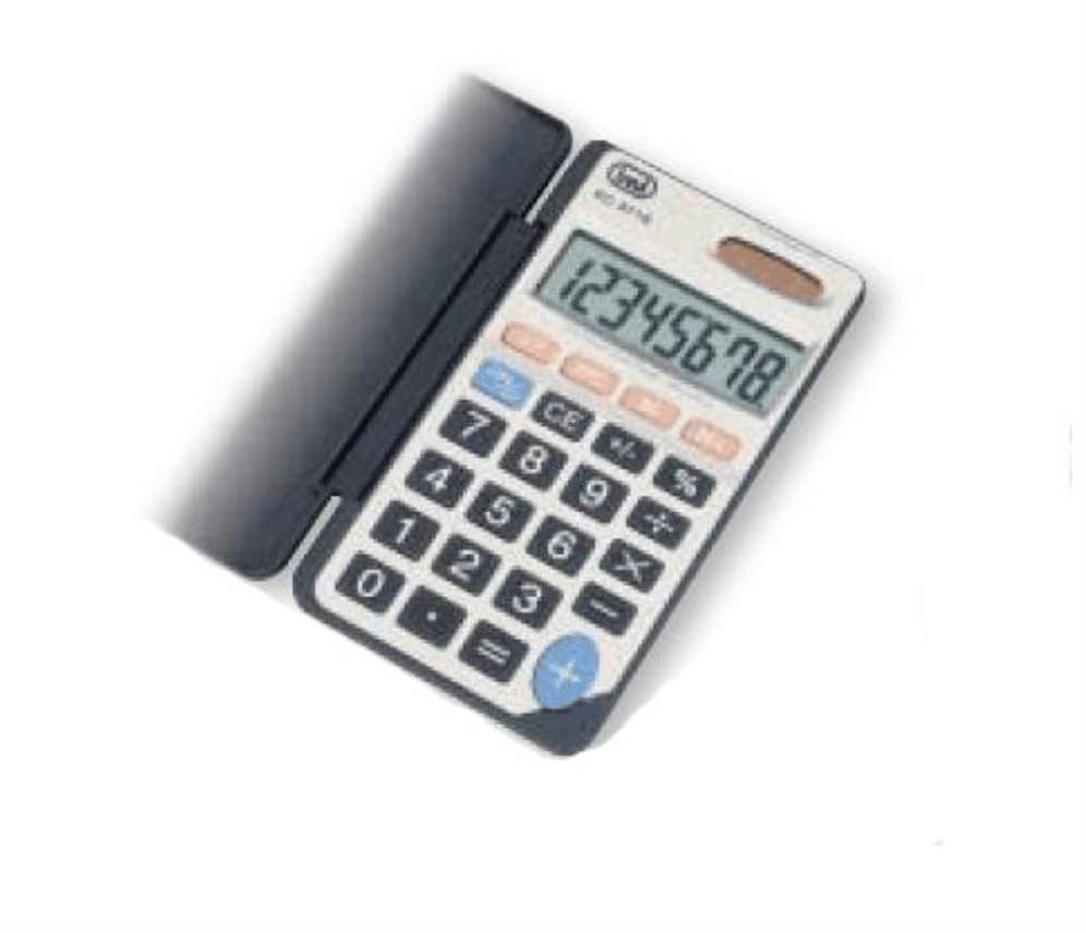 Trevi EC 3718 calculadora Bolsillo Calculadora básica Gris