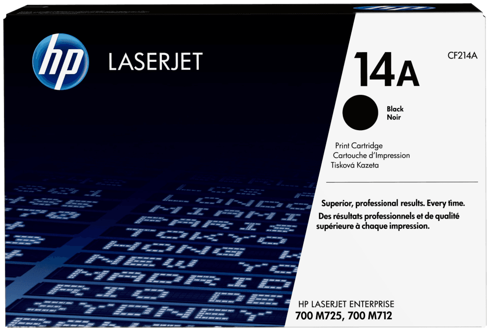 HP Cartucho de tóner original LaserJet 14A negro