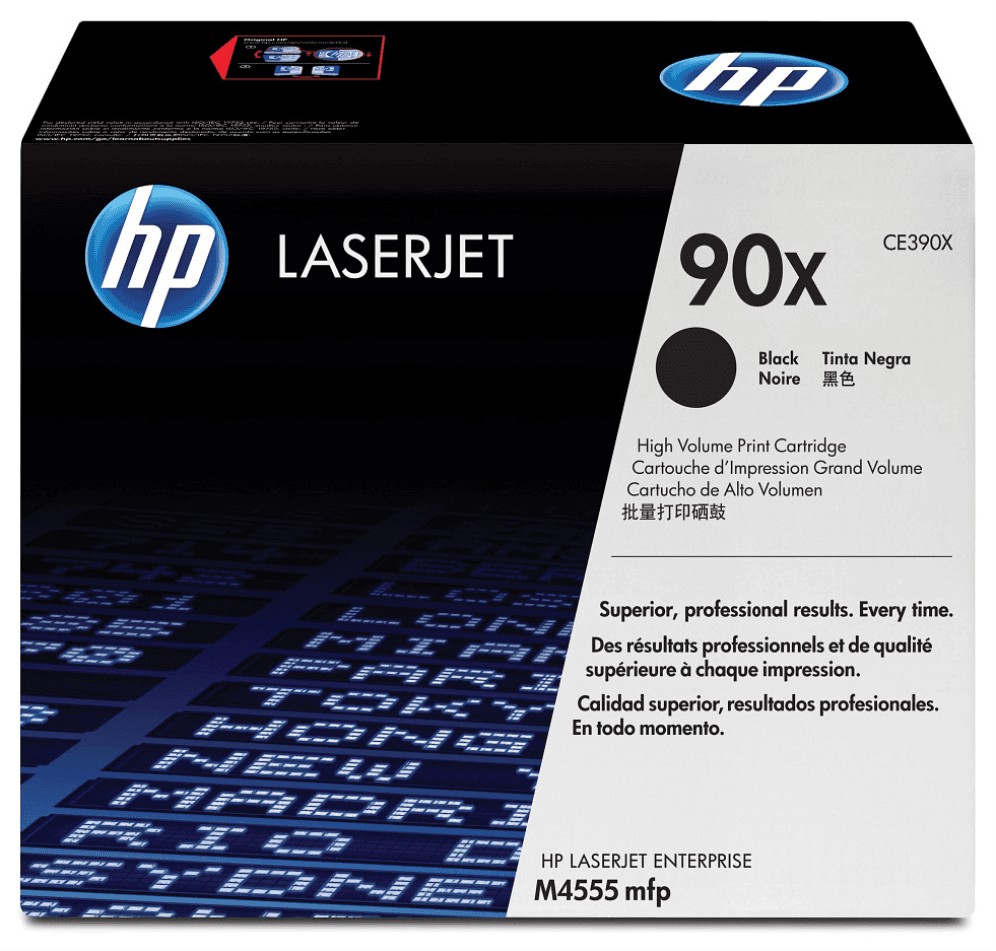 HP Cartucho de tóner original LaserJet 90X de alta capacidad negro