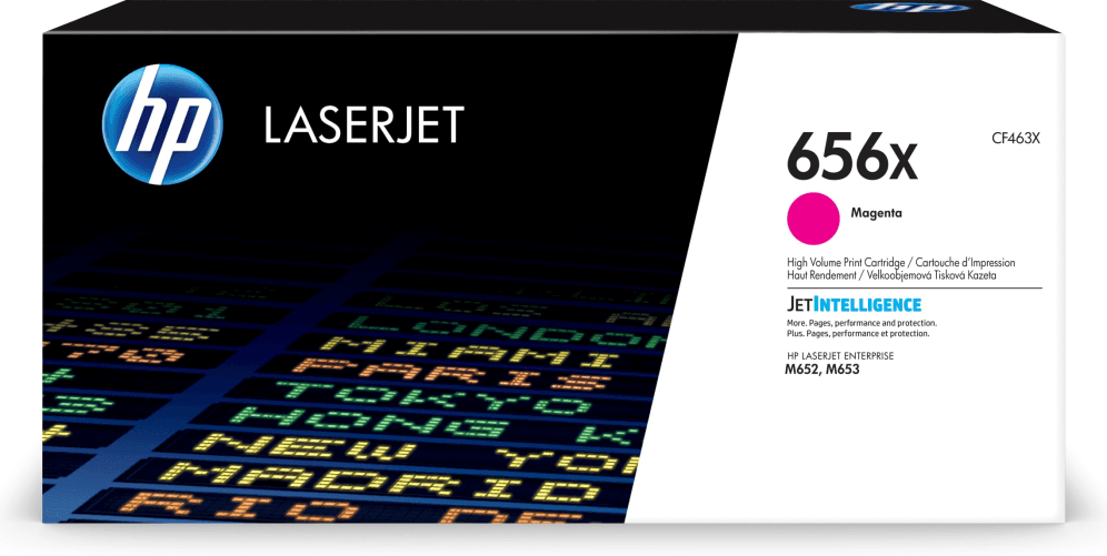 HP Cartucho de tóner Original LaserJet 656X magenta de alta capacidad