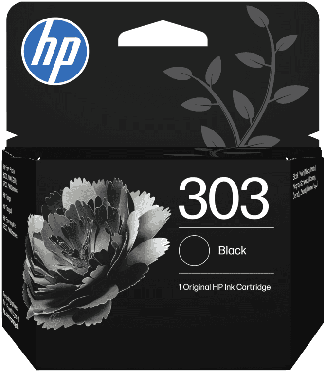 HP Paquete de 2 cartuchos de tinta Original 303 negro/tricolor