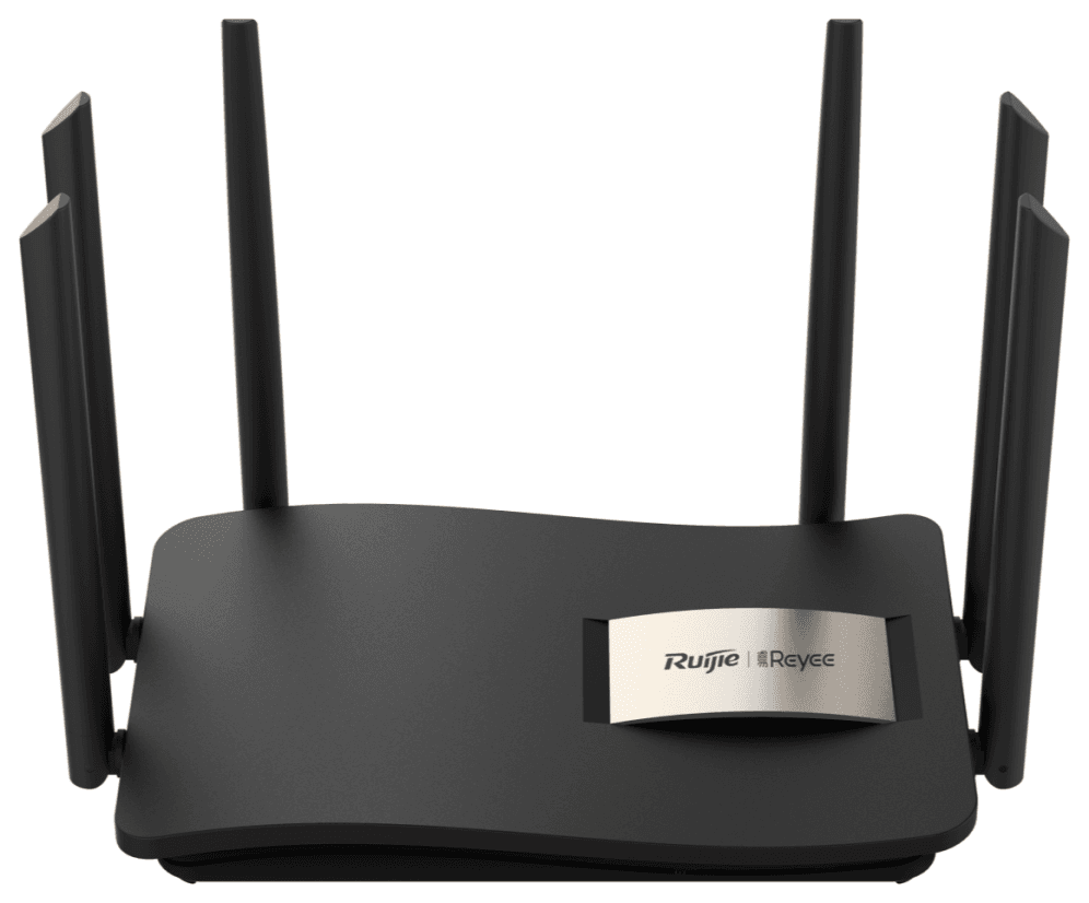 Ruijie Networks RG-EW1200G PRO router inalámbrico Gigabit Ethernet Doble banda (2,4 GHz / 5 GHz) Negro