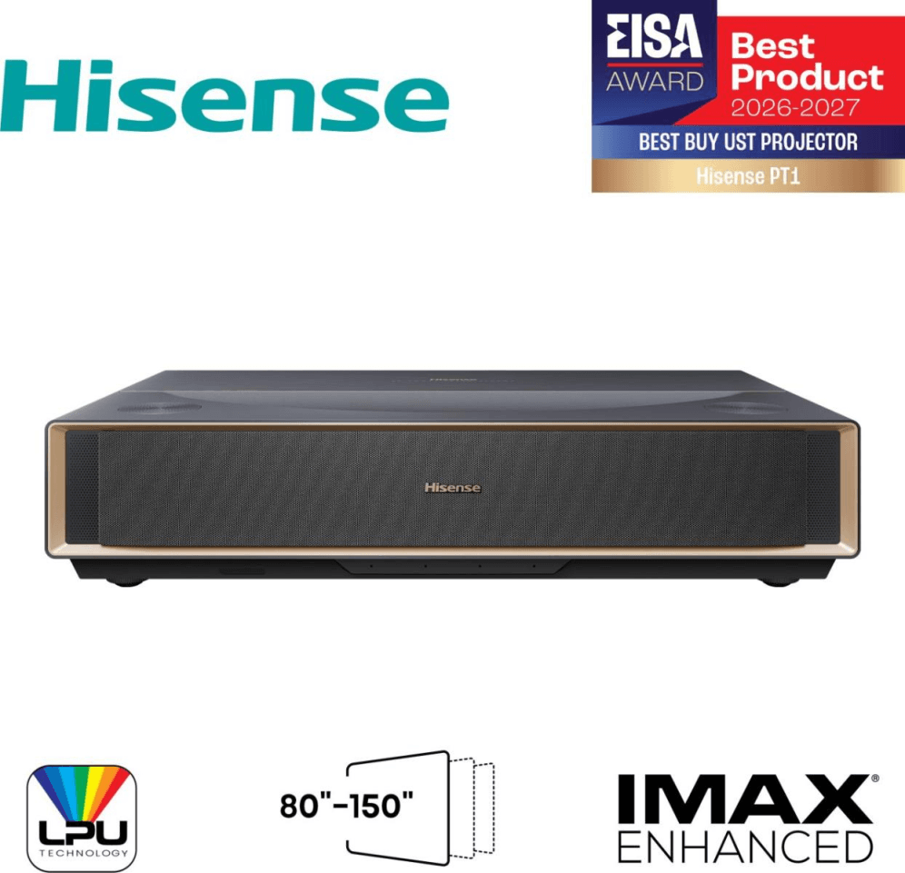 Hisense PT1 proyector de TV Negro 3D