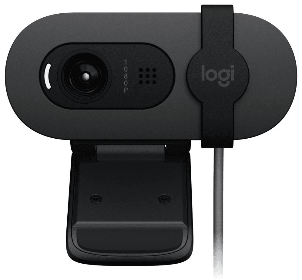 Logitech Brio 105 cámara web 2 MP 1920 x 1080 Pixeles USB Grafito