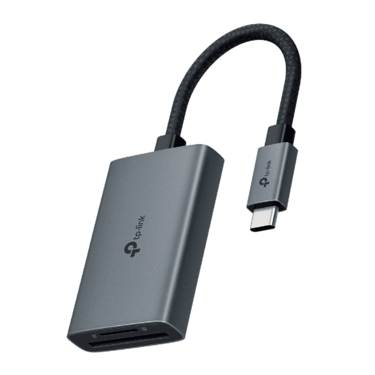TP-Link UA440C lector de tarjeta USB 3.2 Gen 1 (3.1 Gen 1) Type-C Gris