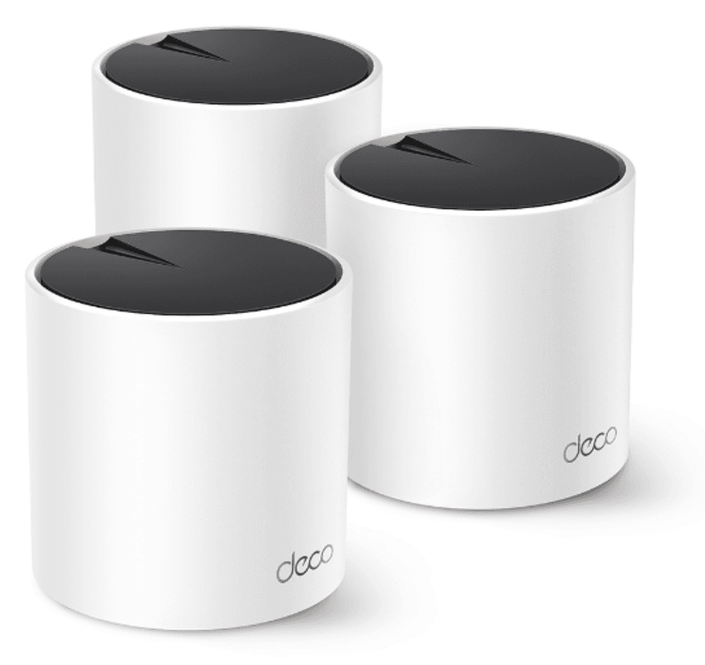 TP-Link Deco X55 Doble banda (2,4 GHz / 5 GHz) Wi-Fi 6 (802.11ax) Negro, Blanco 3 Interno