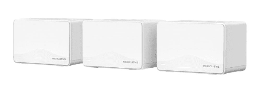 Mercusys Halo H25BE Doble banda (2,4 GHz / 5 GHz) Wi-Fi 7 (802.11be) Blanco 3 Interno