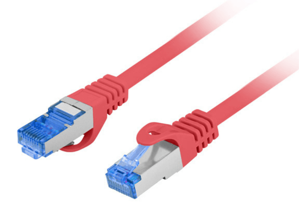 Lanberg PCF6A-10CC cable de red Rojo 3 m Cat6a S/FTP (S-STP)