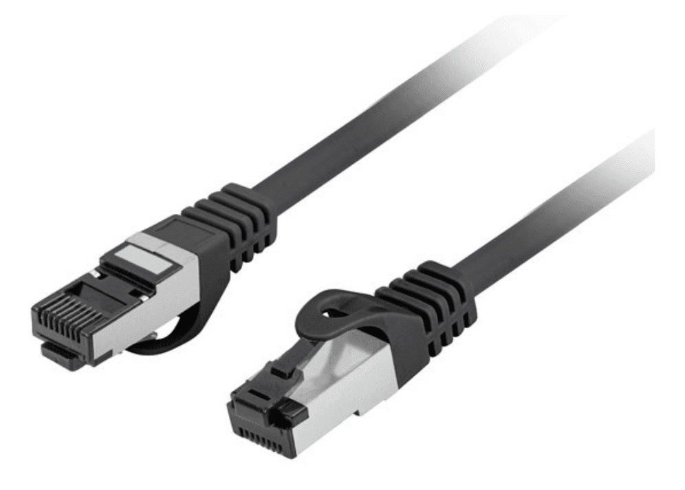 Lanberg PCF8-10CU-0100-BK cable de red Negro 1 m Cat8.1 S/FTP (S-STP)