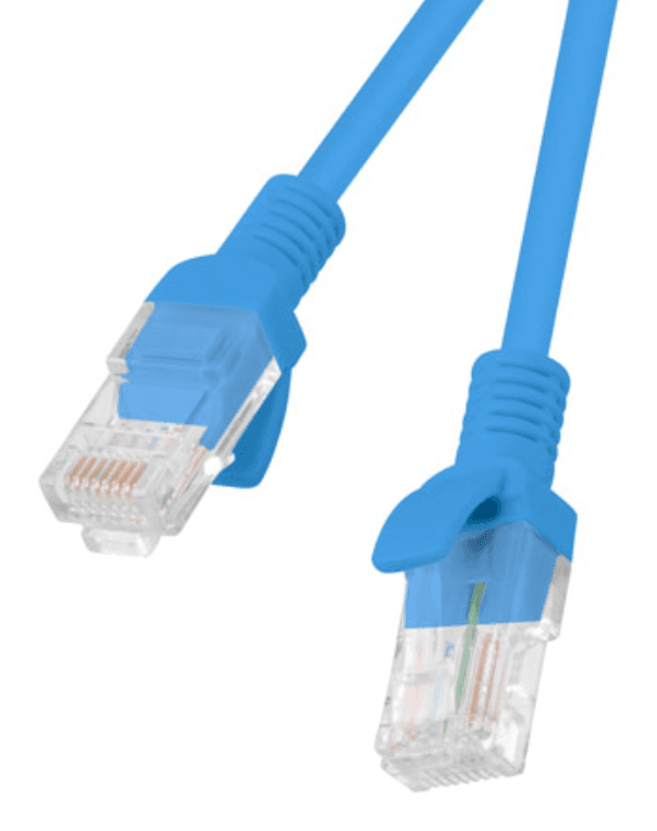 Lanberg PCU6-10CC-0200-B cable de red Azul 2 m Cat6 U/UTP (UTP)