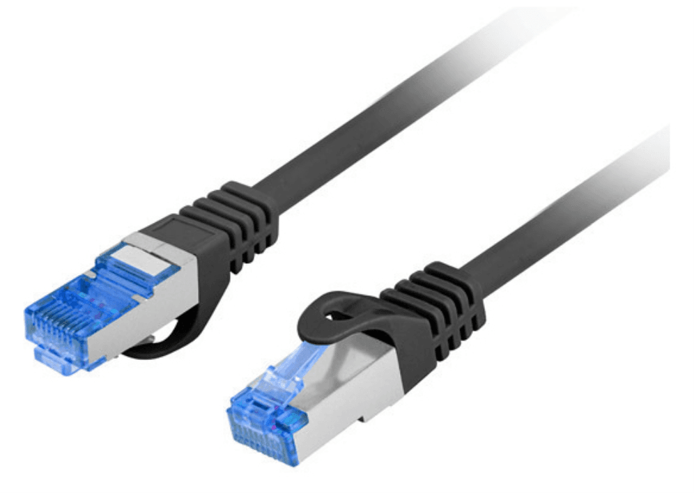 Lanberg PCF6A-10CC cable de red Negro 3 m Cat6a S/FTP (S-STP)