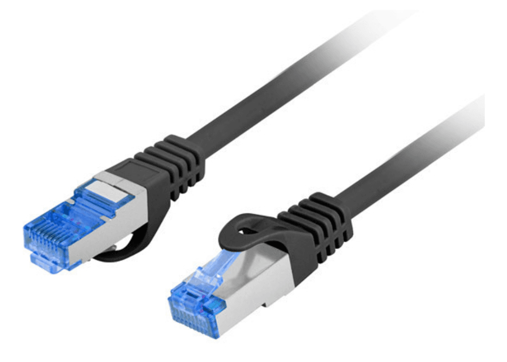 Lanberg PCF6A-10CC cable de red Negro 15 m Cat6a S/FTP (S-STP)