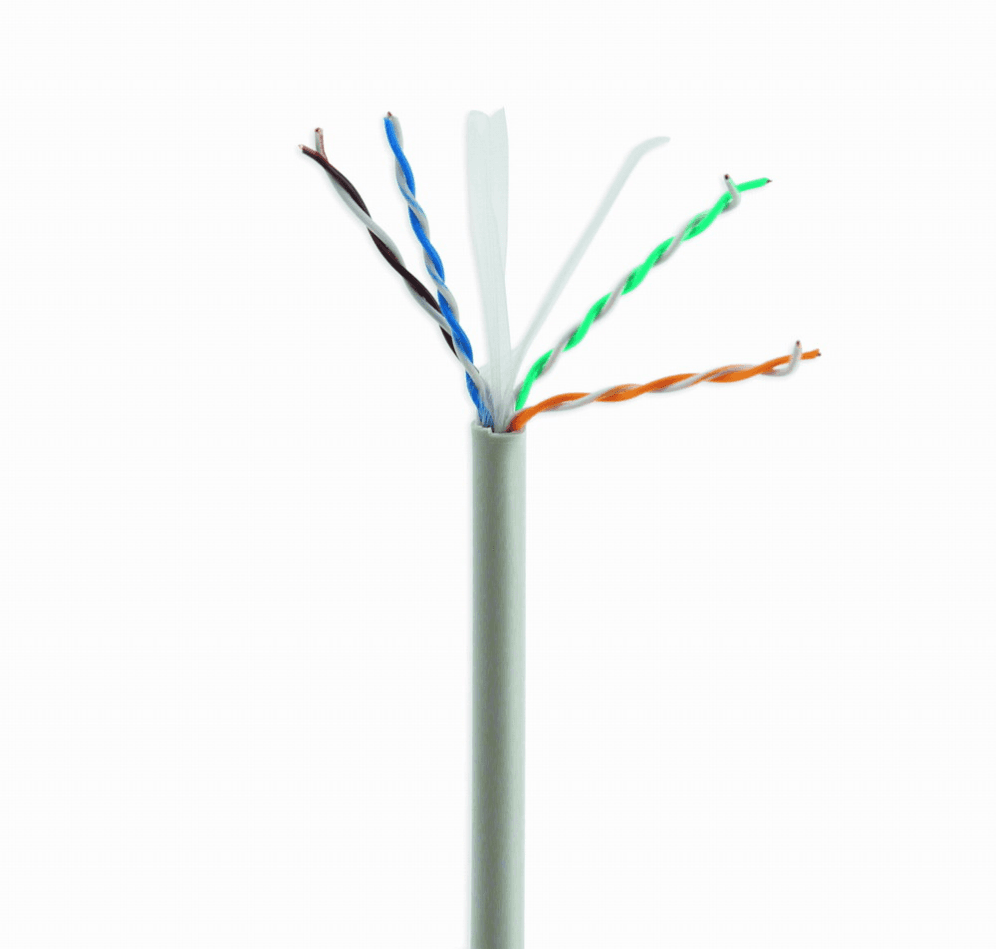 Gembird CAT6 UTP 100m cable de red Gris U/UTP (UTP)