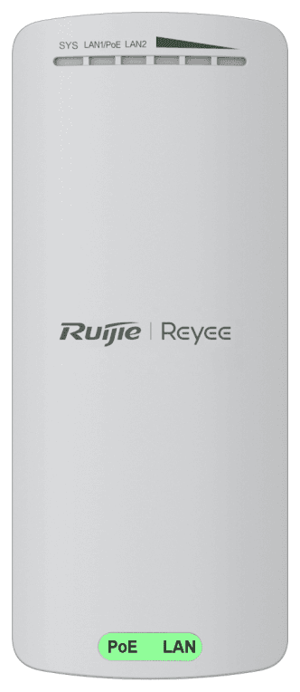 Ruijie Networks RG-EST100-E punto de acceso inalámbrico 300 Mbit/s Blanco Energía sobre Ethernet (PoE)