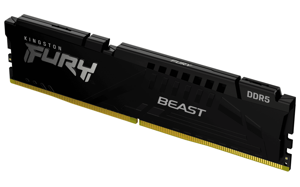 Kingston Technology FURY Beast 16GB 5600MT/s DDR5 CL36 DIMM Negro