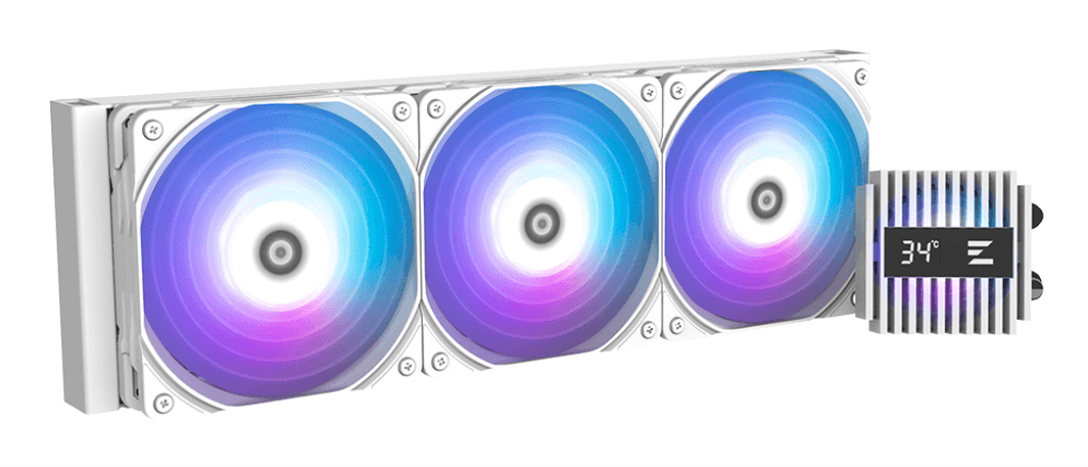 Zalman ALPHA2 A36 WHITE sistema de refrigeración para ordenador Procesador Sistema de refrigeración líquida todo en uno 12 cm Blanco