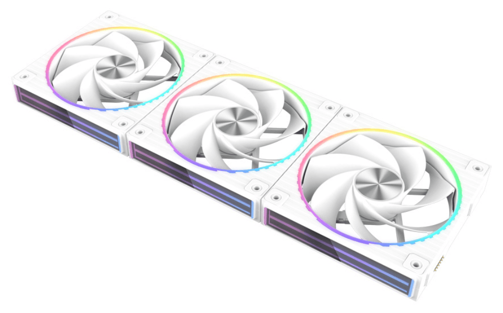 Zalman ZM-DF120R A3 Placa base Ventilador 12,4 cm Blanco 1 pieza(s)