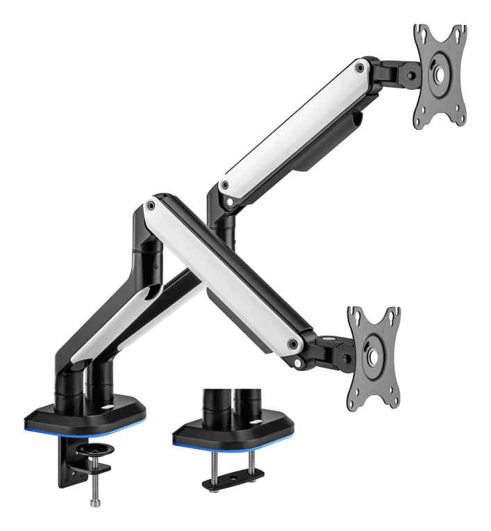 AISENS DT32TSR-297 soporte para monitor 81,3 cm (32") Escritorio Negro, Blanco