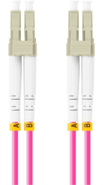 Lanberg FO-LULU-MD41-0005-VT Cable de fibra óptica e InfiniBand 0,5 m LC LC/UPC Violeta