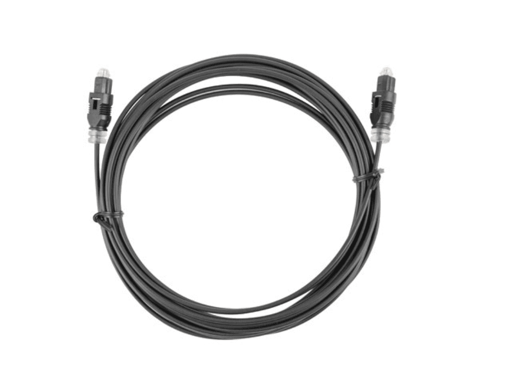 Lanberg CA-TOSL-10CC-0020-BK Cable de fibra óptica e InfiniBand 2 m Toslink Negro