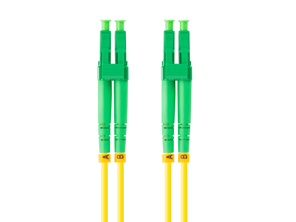 Lanberg FO-LALA-SD11-0010-YE Cable de fibra óptica e InfiniBand 1 m LC Amarillo